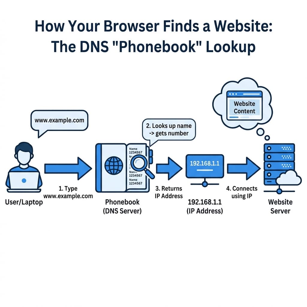 DNS Resolution Flow